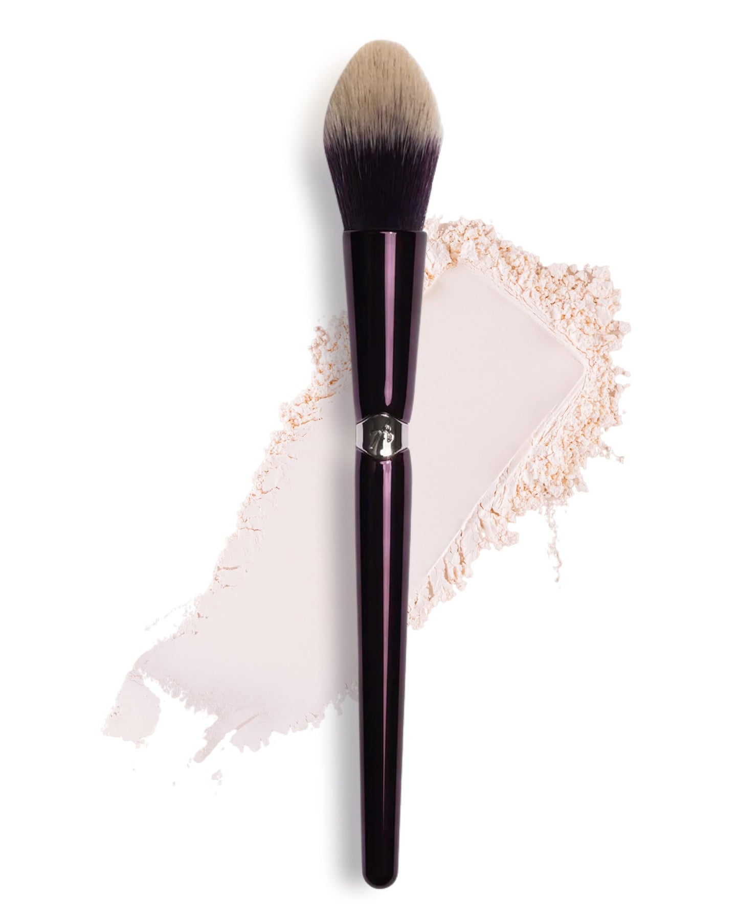 Anisa Beauty Tapered Highlighter Makeup Brush | Ultra-Soft Professional Highlight & Setting Powder Brush for Lightweight, Luminous Application | Vegan & Cruelty-Free