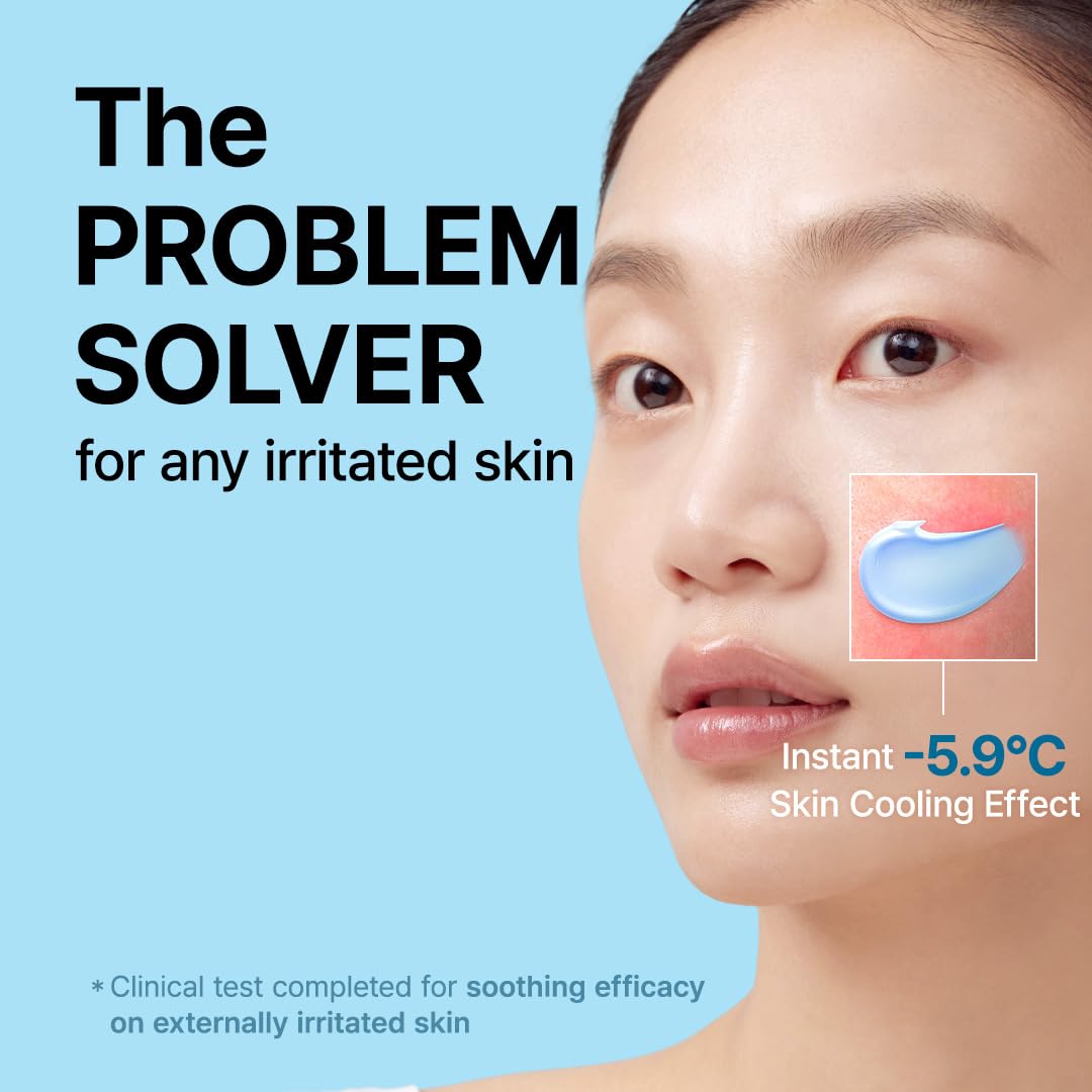 DearKlairs Blue Comforting Duo | Calming&Rich Moist Soothing Creams for Deep Moisture, Korean Skin Care for Dry, Sensitive Skin