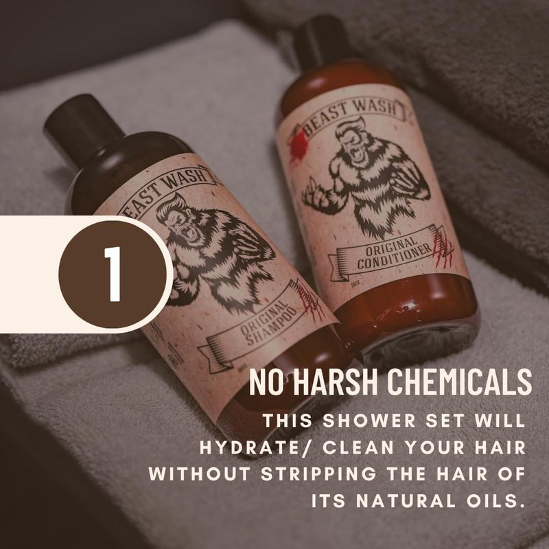 Johnny Slicks Body Wash - Supports Clean & Hydrated Skin - With Activated Charcoal, Organic Oils & Exfoliants - Rugged Scent - 16 oz