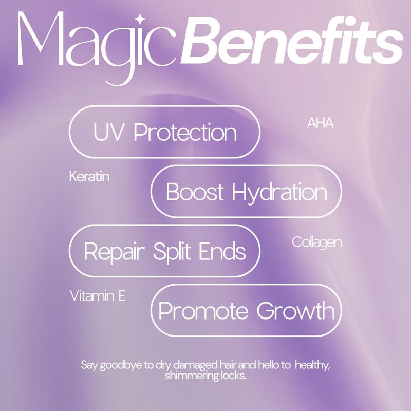 SIMPLY SMOOTH Xtend Keratin Magic Potion Conditioner Daily Conditioner Restore & Repair Dry, Damaged, Depleted Hair Hydrate & Create Soft, Healthy Hair For All Hair Types 8.5 Fl Oz