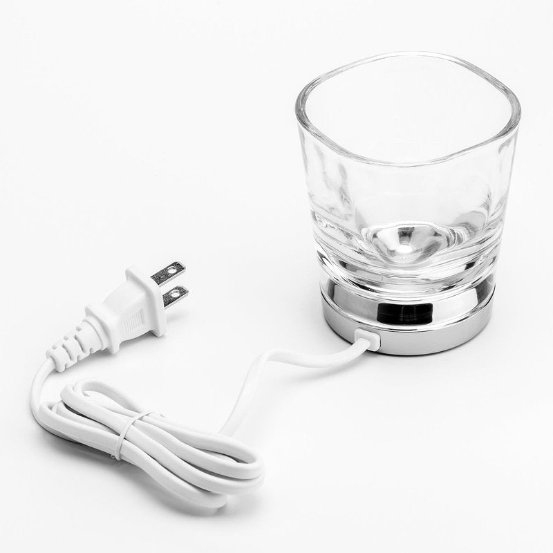 Replacement Charger Glass Cup for Philips Sonicare Diamondclean Toothbrush, Compatible Sonic Care CBA1001 Charger Base,for All HX99xx Series HX9901 HX9903 HX9924 HX9954 HX9957 HX9984,US Plug