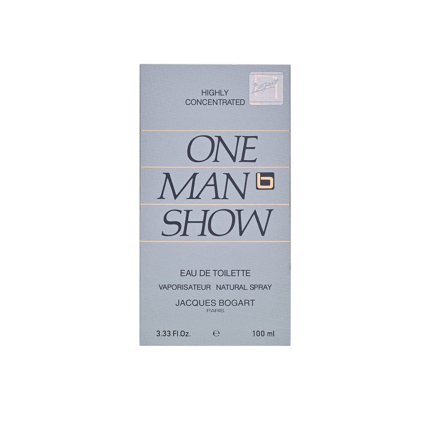 Jacques Bogart One Man Show Eau De Toilette Spray for Men, 3.3 Ounce