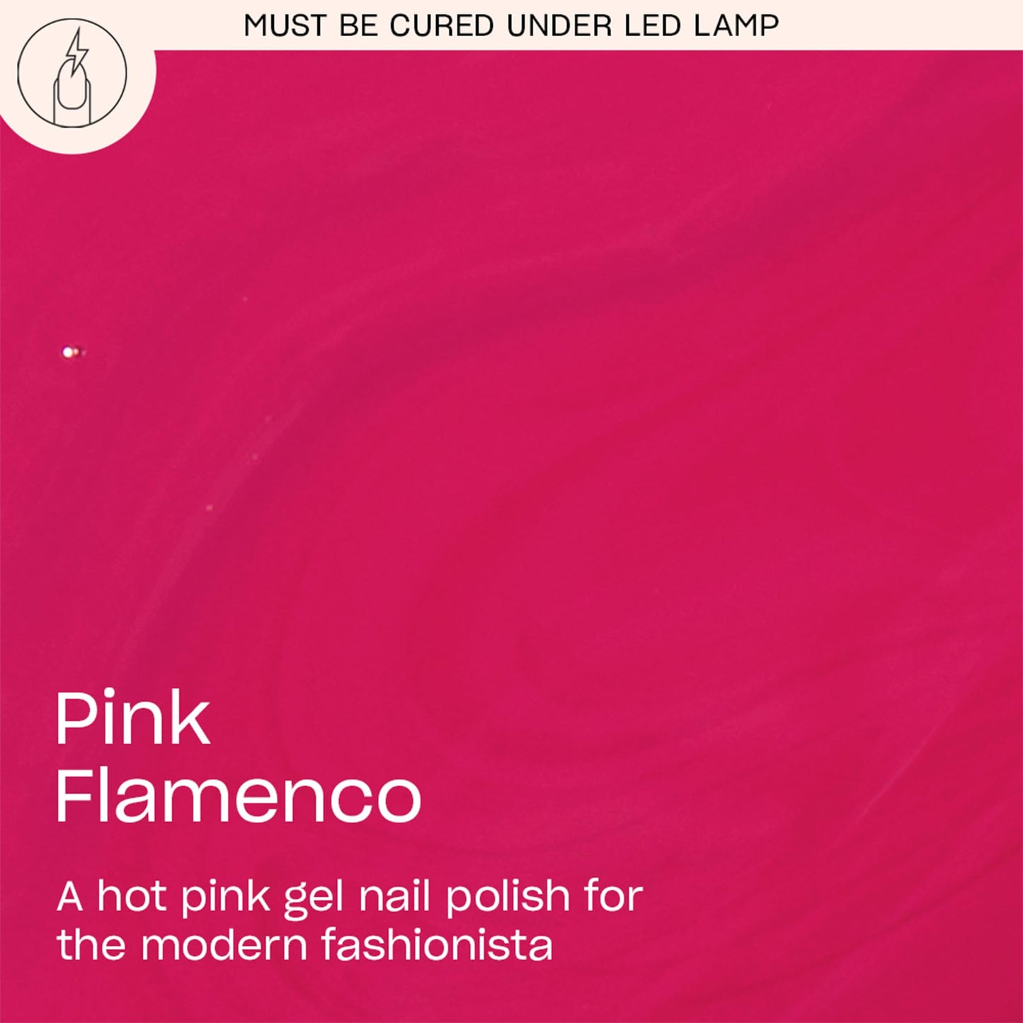 OPI GelColor Pink Flamenco | Opaque Bright Hot Pink Crème LED Cure Gel Nail Polish | Salon-Quality Shine, Long-Lasting Wear | Vegan & HEMA Free | 0.5 Fl Oz