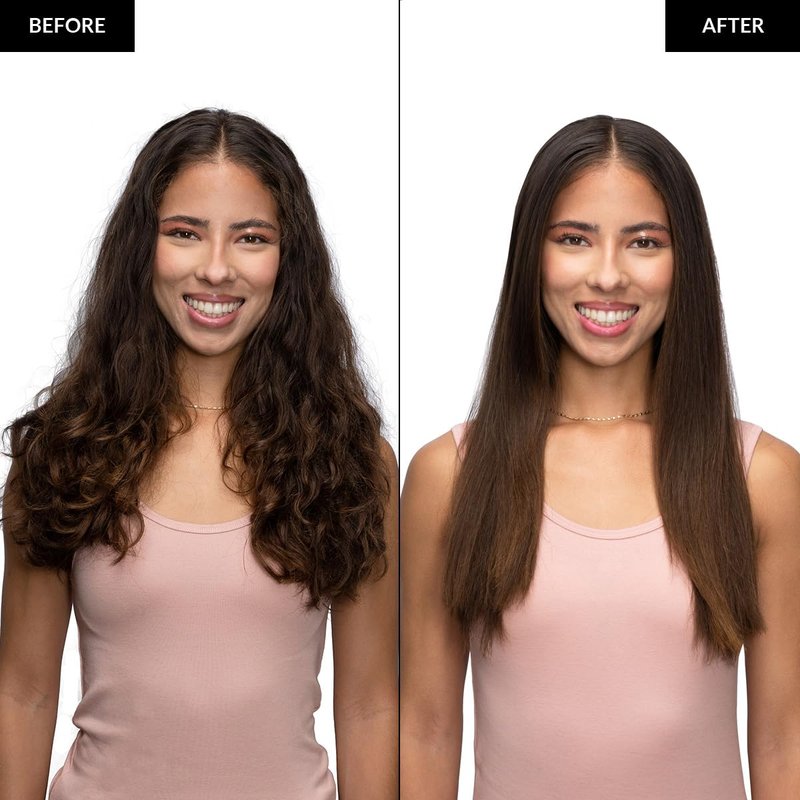 FoxyBae Flat Iron Hair Straightener - TRÉS Sleek 1.75" Wide Plate Titanium Dual Voltage Portable Professional Hair Straightening Hot Tool Locks Moisture & Shine [Pink]