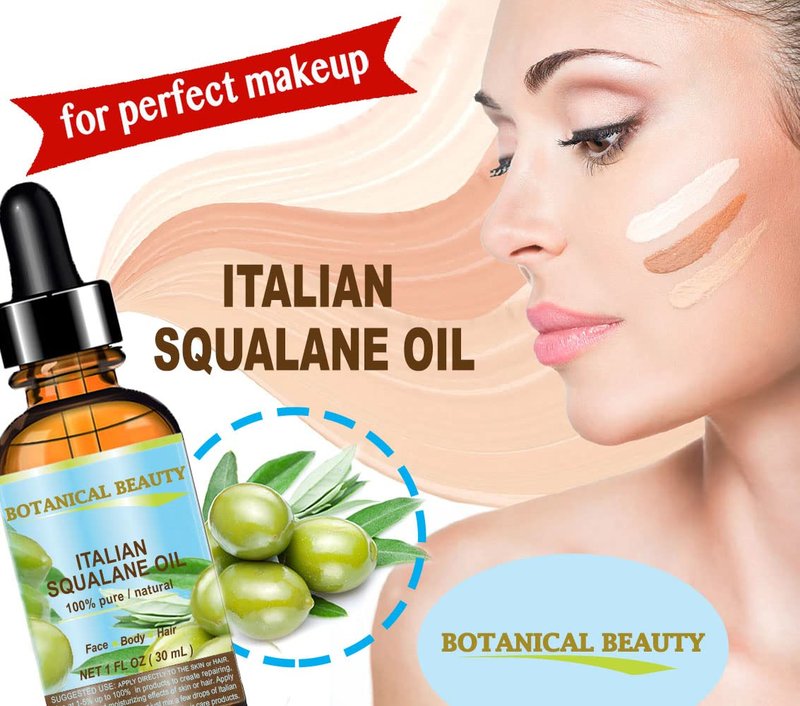 SQUALANE Oil - 100% Pure & Natural Moisturizer for Face, Body & Hair | 4 fl. oz (120 ml)