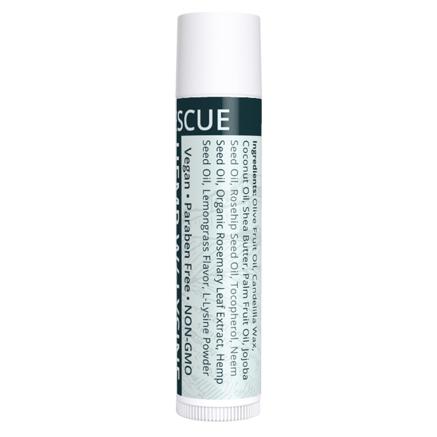 Hemp Lip Balm with L-Lysine & Seed Oil | Intense Lip Conditioner for Softness & Moisture Retention | Natural Botanical Lip Care (5 Tubes)