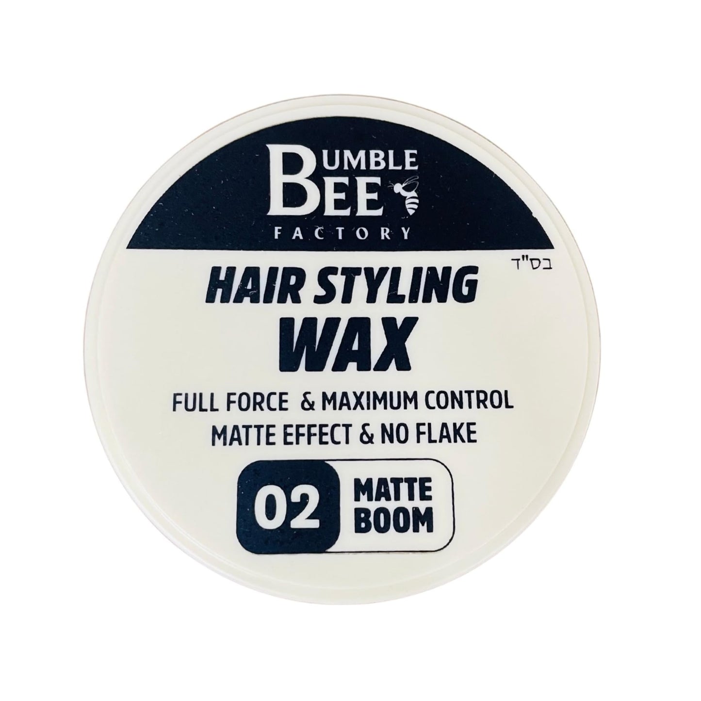 BUMBLE BEE Hair Styling Wax, 4 Styles, Firm Hold, Natural Finish (150 ml, 02 White (Matte))