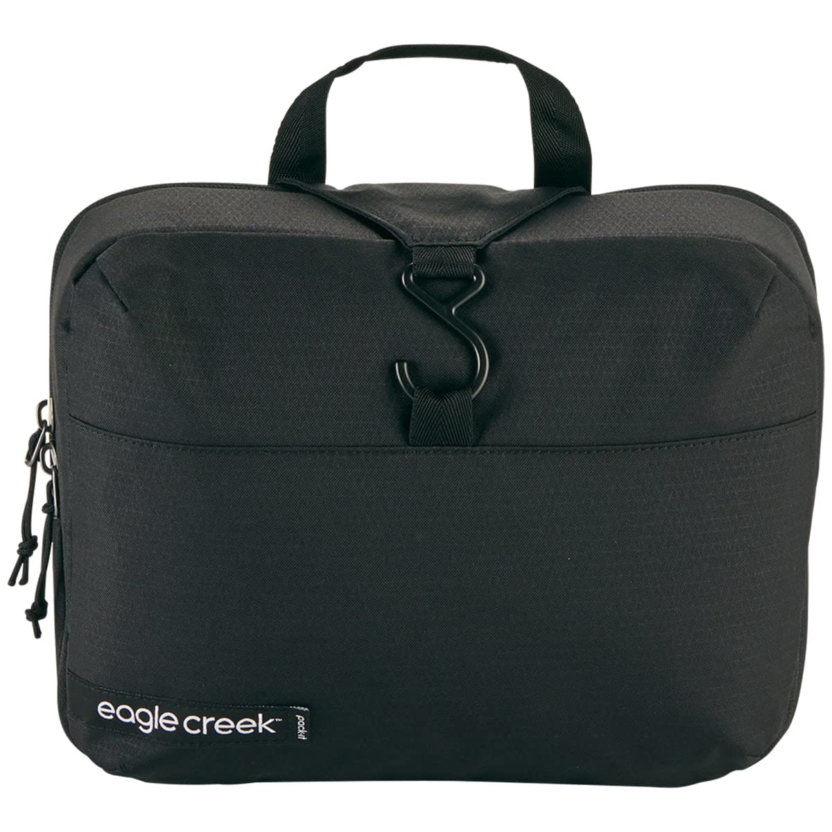 eagle creek Pack-It Reveal Hanging Toiletry Kit - Lies Flat or Hangs, with Hanging Hook and Tons of Pockets, Water-Resistant, Az Blue/Grey - One Size