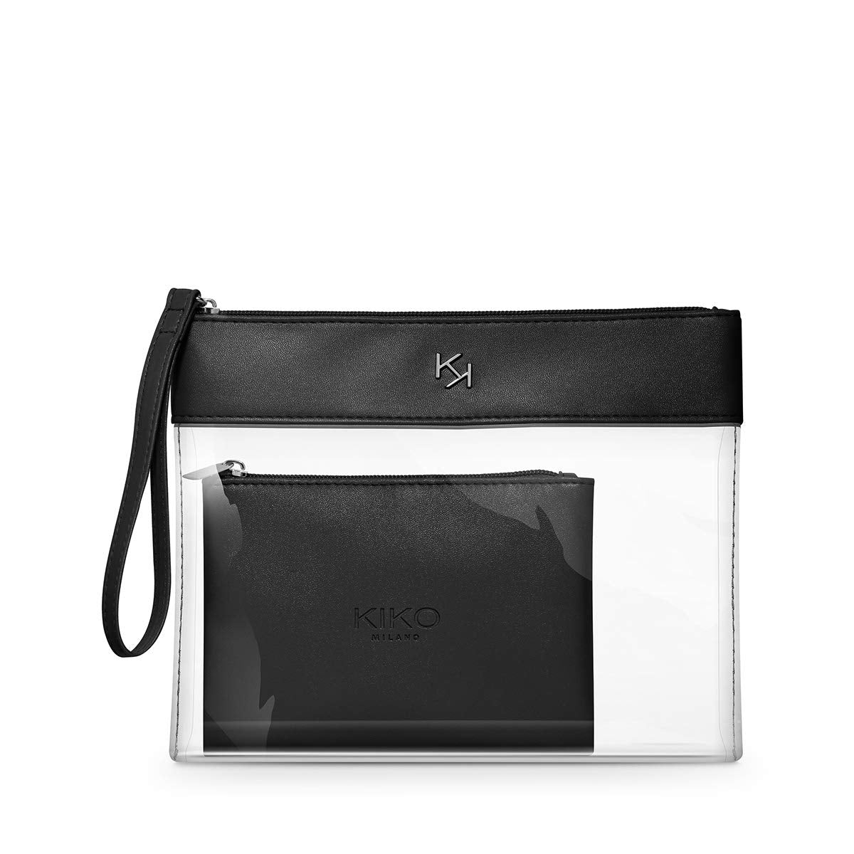 KIKO Milano Transparent Beauty Case 001 | Clear Beauty Case With Inner Pouch