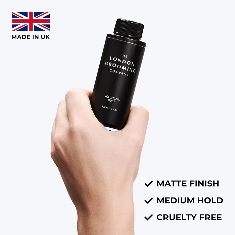 Matte Hair Powder for Men - All-Day Hold Texture Styling | 0.7 Ounces (20g)