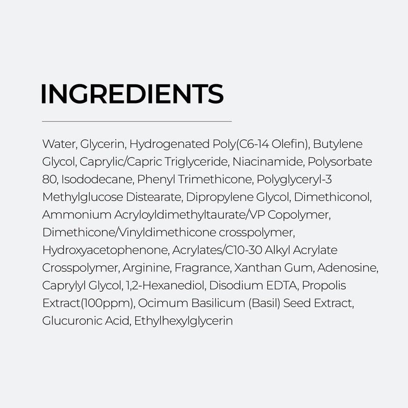 IZEZE PROPOLIS PBA Enrich Serum 1.01 fl.oz, 30 ml | Rich Nourishment for Glow Skin, Deep Hydration, Korean Skincare Niacinamide Serum, Skin Elasticity