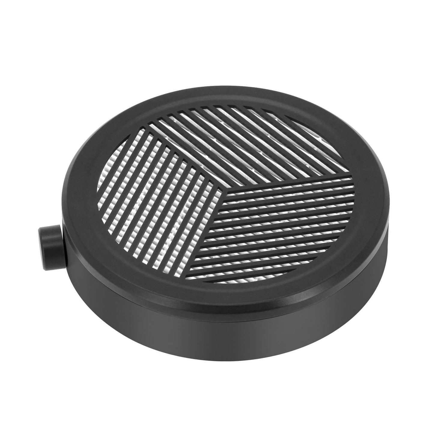 ROMALOVE Small Nail Dust Collector Adjustable Speed Nail Vacuum Dust Collector for Nail Tech Acrylic Nail Dip Powder Removal Manicure Dust Extractor Nails Duster Fan, Black