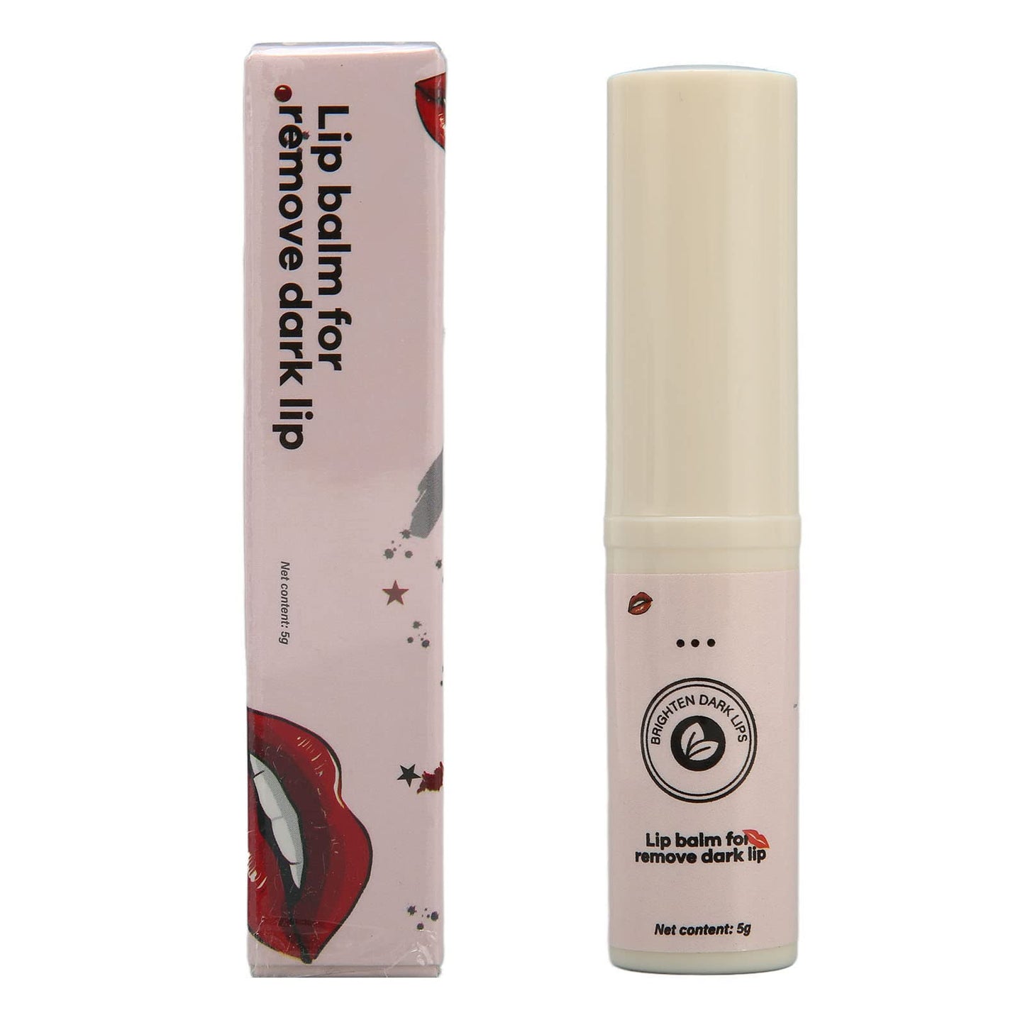 Overnight Lip Brightening Balm, Beeswax Moisturizer for Dark Lips Repair Care, Nighttime Lip Treatment Skincare Products
