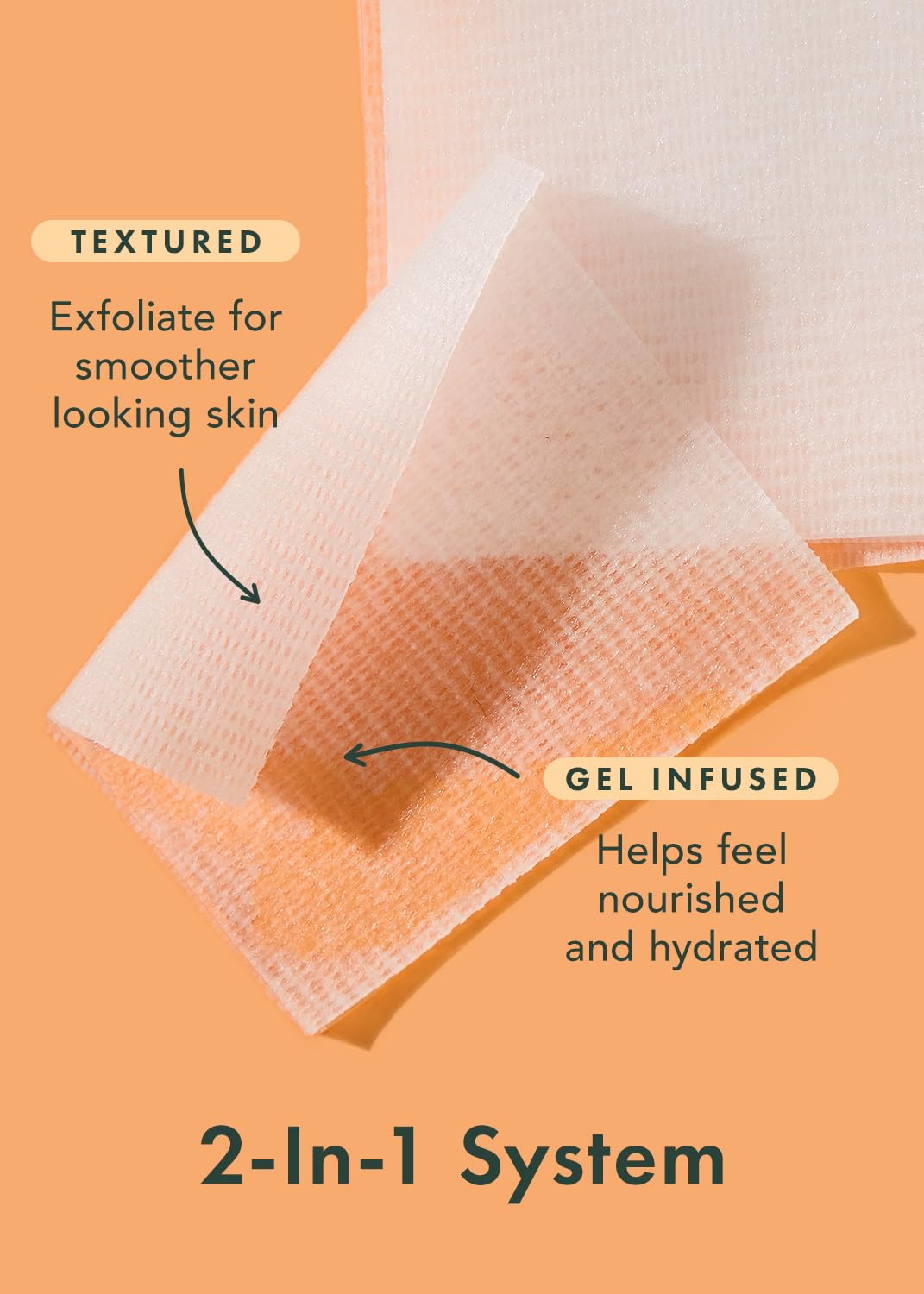 Rael Toner Pads, Cotton Pad for Face – Dual Textured, Exfoliating and Soothing with Carotene, Niacinamide, Hyaluronic Acid, Hydrating, Korean Skin Care (70 Count)