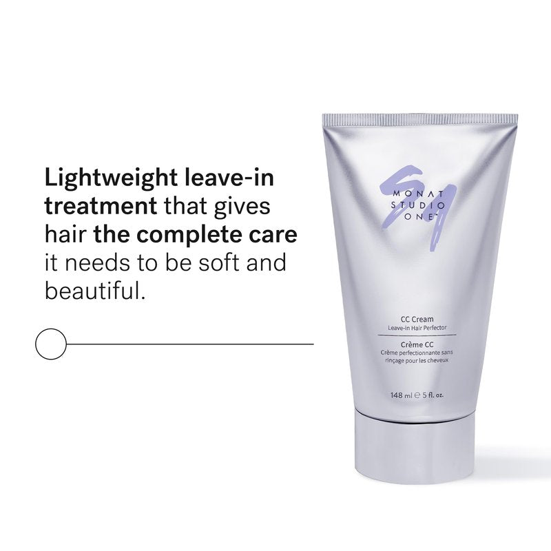 MONAT CC Cream for Hair – Multitasking Hair Treatment – Leave-In Hair Cream – Lightweight Hydrating Hair Care – Vitamin Infused Haircare – Daily Hair Moisturizer for All Types of Hair