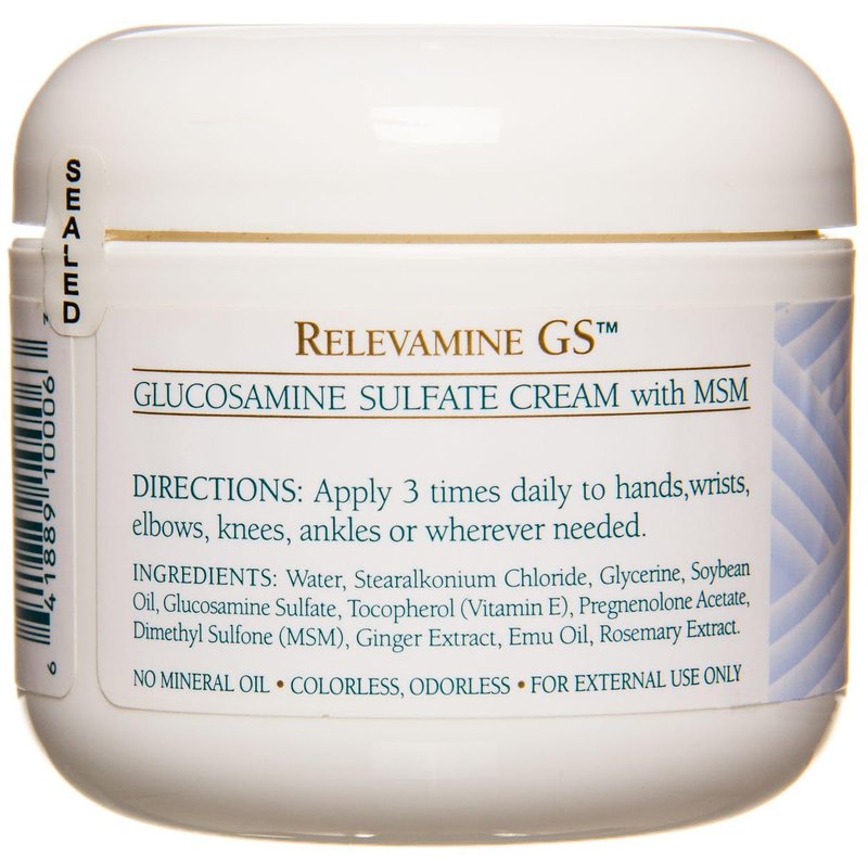 Products of Nature Relevamine GS Cream - 3.5 ozs.