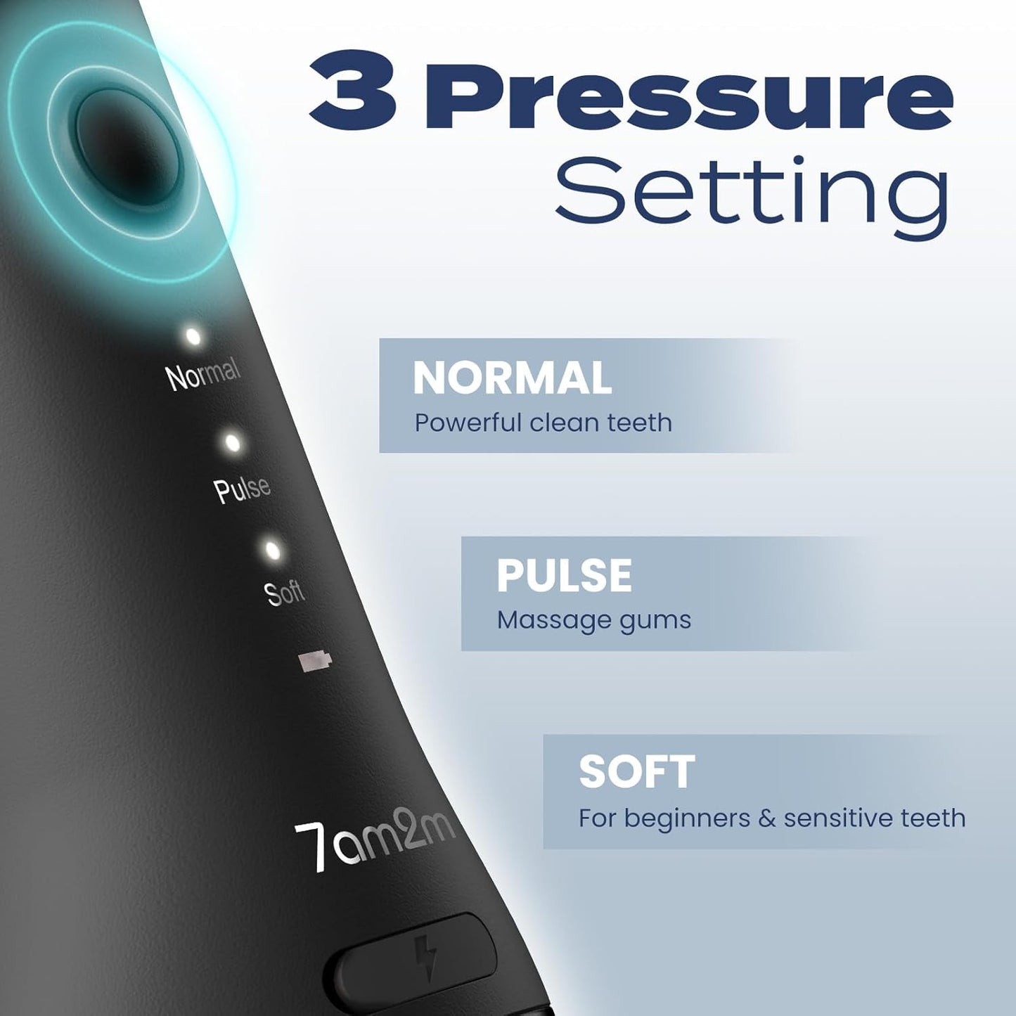 Portable Water Flosser - Cordless Dental Water Flosser with 3 Modes, 2 Jet Tips, USB-C Rechargeable | IPX7 Waterproof, Travel-Friendly (Black)