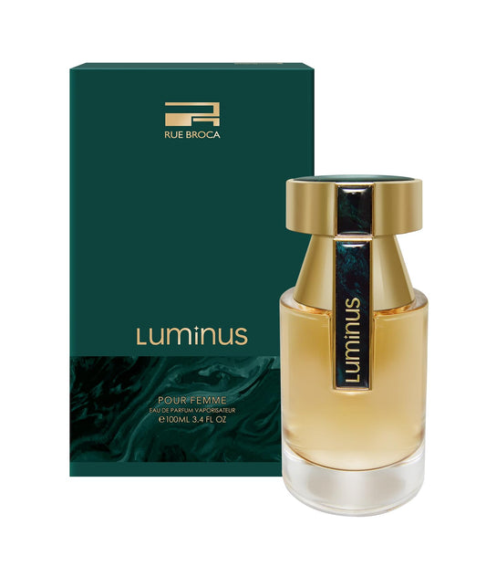 Rue Broca Luminus Pour Femme Eau de Parfum for Women – 3.4 Fl. Oz | Luxurious Floral & Warm Scent | Bold & Long-Lasting Fragrance
