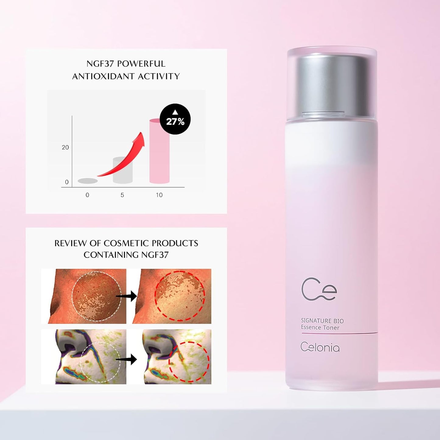 CELONIA Bio Essence Toner - Korean Anti-Aging Facial Toner for Hydration & Radiance | 150ml