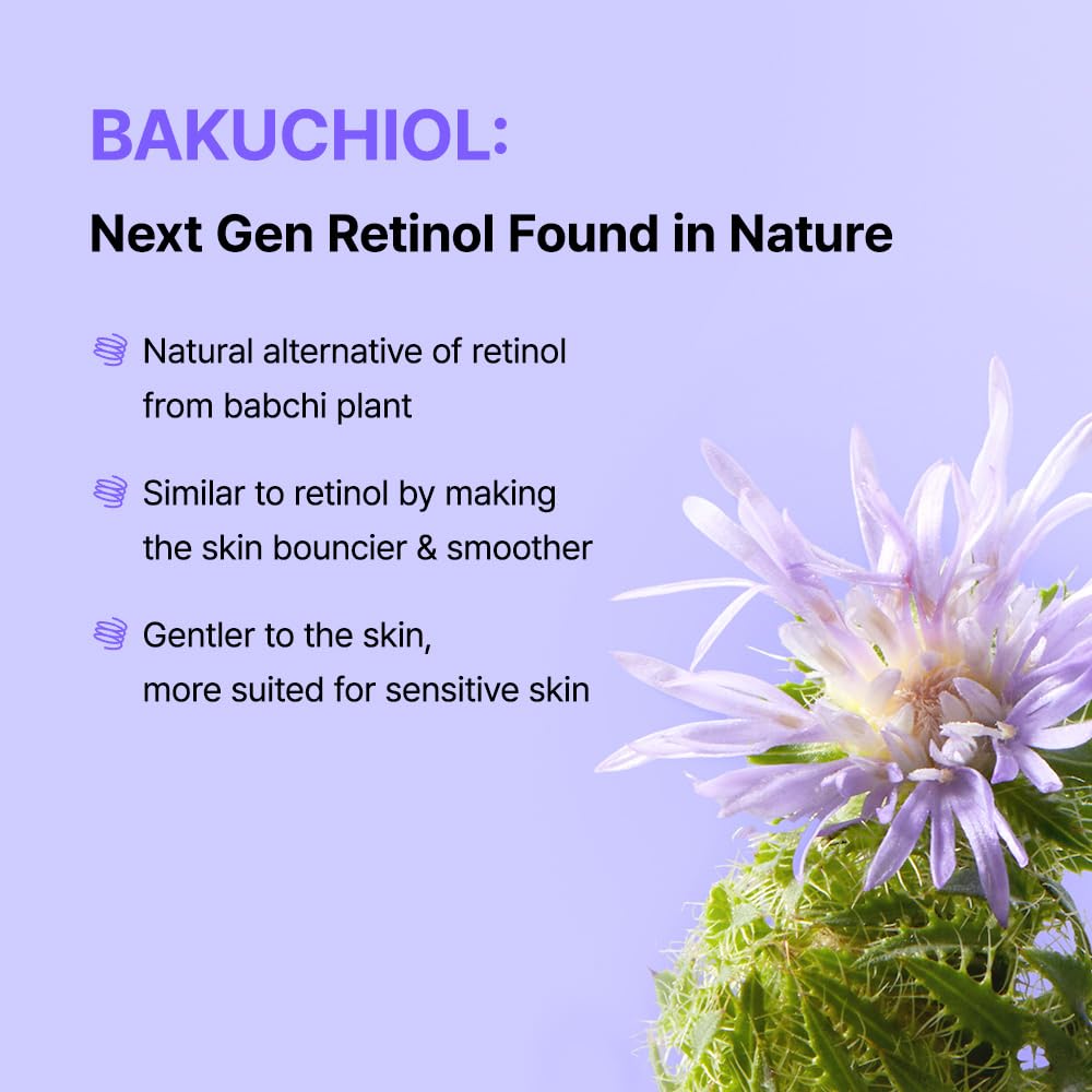 BY WISHTREND Bakuchiol Mighty Duo | Vitamin Amazing Bakuchiol Night Cream 30mL & Pore Smoothing Bakuchiol Serum 30mL