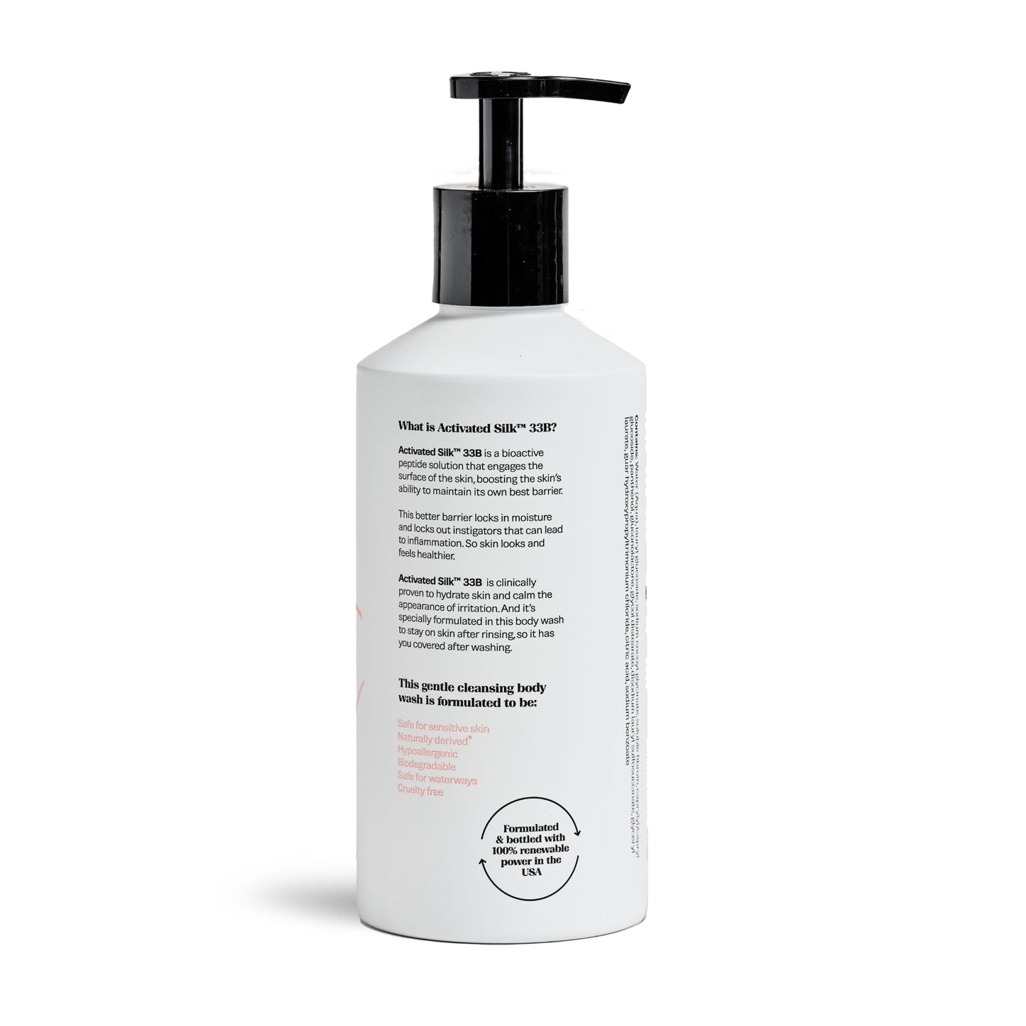 EVOLVED BY NATURE Body Wash, Unscented Shower Gel, 12oz (Pack of 2) Gentle, Clinically Proven Body Soap Liquid to Help Sensitive Skin Retain Moisture and Look Smoother, Less Dry, Red & Flaky