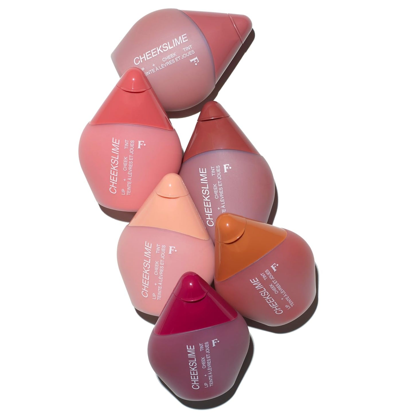 Freck Beauty CHEEKSLIME Lip and Cheek Tint, 15ml | Liquid Cream Blush Makeup, Long Lasting Pigmented Natural Skin Finish | Blends Seamlessly, Dries Down | Big Thrills (Warm Deep Rose)