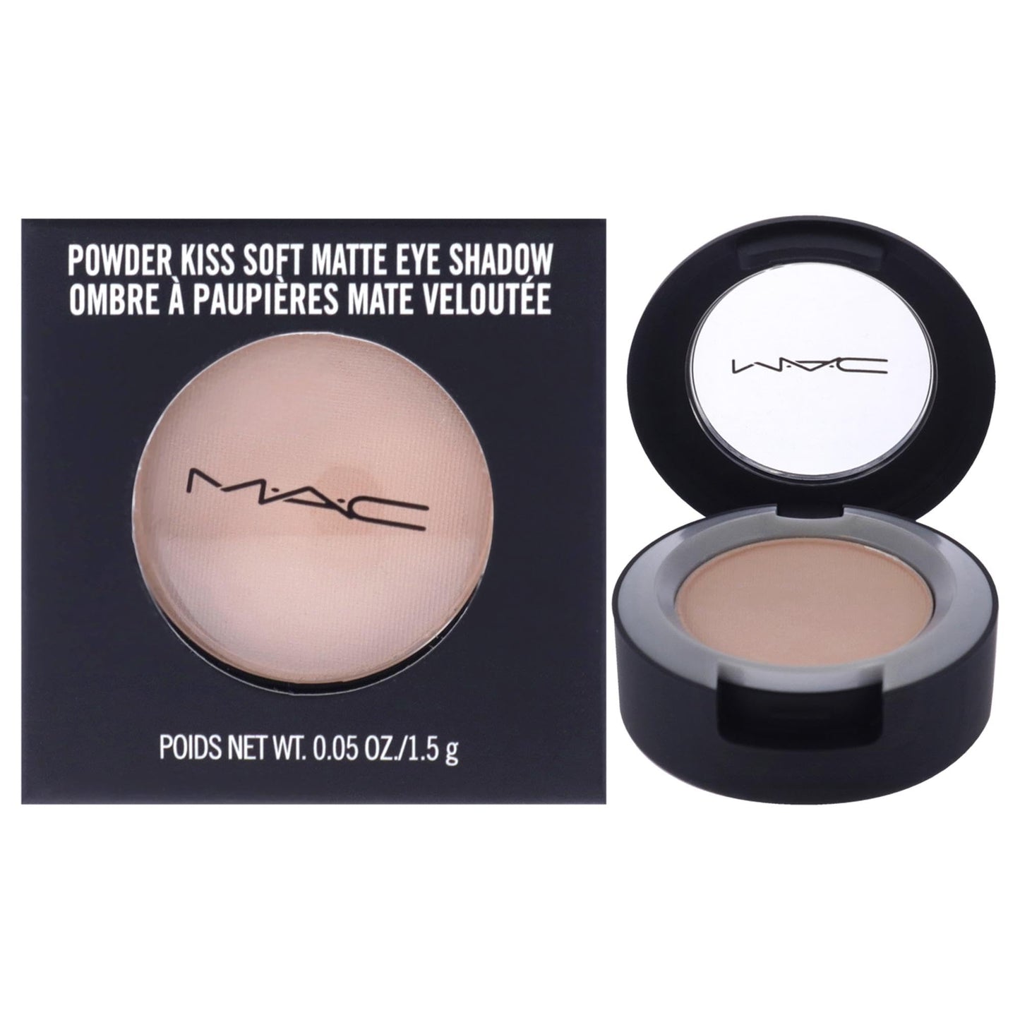MAC Powder Kiss Eyeshadow - Best of Me for Women - 0.05 oz Eye Shadow
