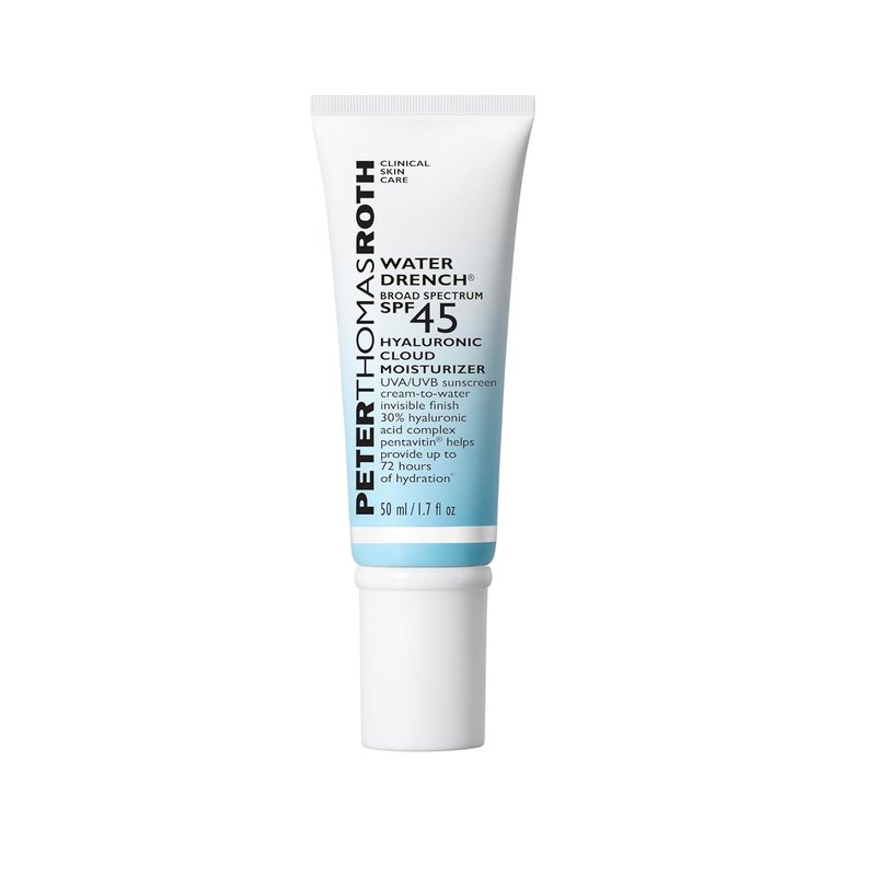 Peter Thomas Roth Water Drench® SPF 45 Moisturizer - Hydrating Hyaluronic Formula for All Skin Types