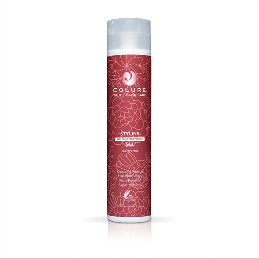 COLURE Styling Gel 10 oz - Versatile Medium Hold Volumizing Hair Gel for Moldable Flexible Professional Styling