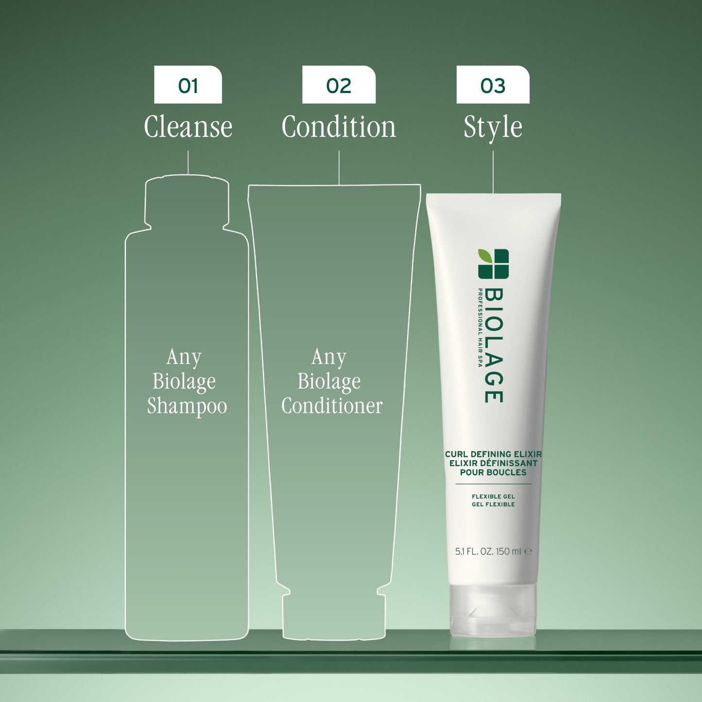 BIOLAGE Curl Defining Elixir - Lasting Curl Control, Anti-Frizz, Shine Enhancing, Natural Movement, Vegan & Paraben-Free, 5 Fl Oz, packaging may vary