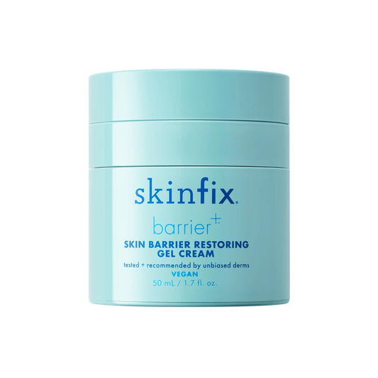 Skinfix Skin Barrier Restoring Gel Cream - 1.7 oz - Non-Greasy Moisturizer for Normal to Combination Skin - Hydrates, Plumps & Smooths - Non-Comedogenic, Fragrance Free, Vegan, Cruelty Free