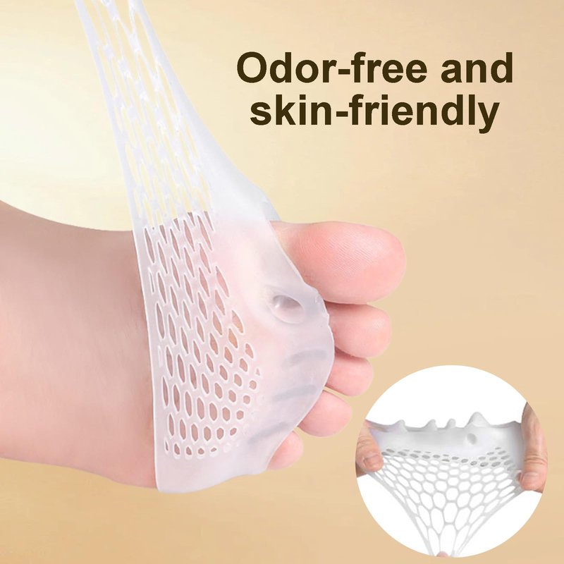 Bunion Corrector for Women Nighttime, Silicone Toe Separators, Breathable and Soft, Prevent Friction, Relieve Pressure Manicure(4 sets) (A)