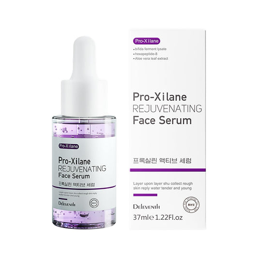 DEleventh Korean Brand Pro-Xilane Face Serum 37ml / Anti-Aging & Anti-Wrinkle, with Bifida Ferment Lysate, Acetyl Hexapeptide-8, and Hyaluronic Acid for a Youthful, Hydrated, and Radiant Complexion