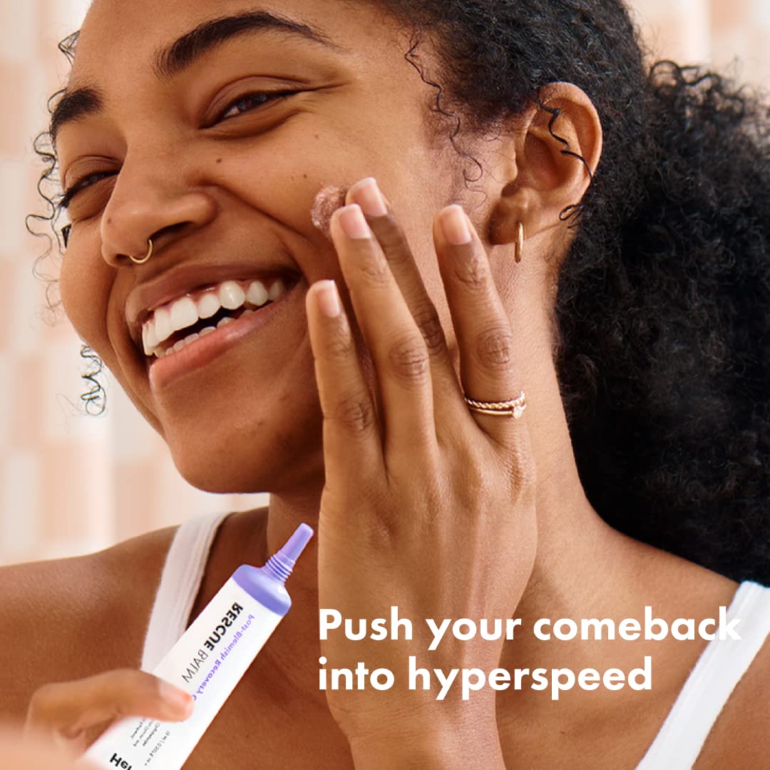 Rescue Balm Post-Blemish Recovery Cream from Hero Cosmetics - Intensive Nourishing and Calming for Dry, Red-Looking Skin After a Blemish - Dermatologist Tested and Vegan-Friendly