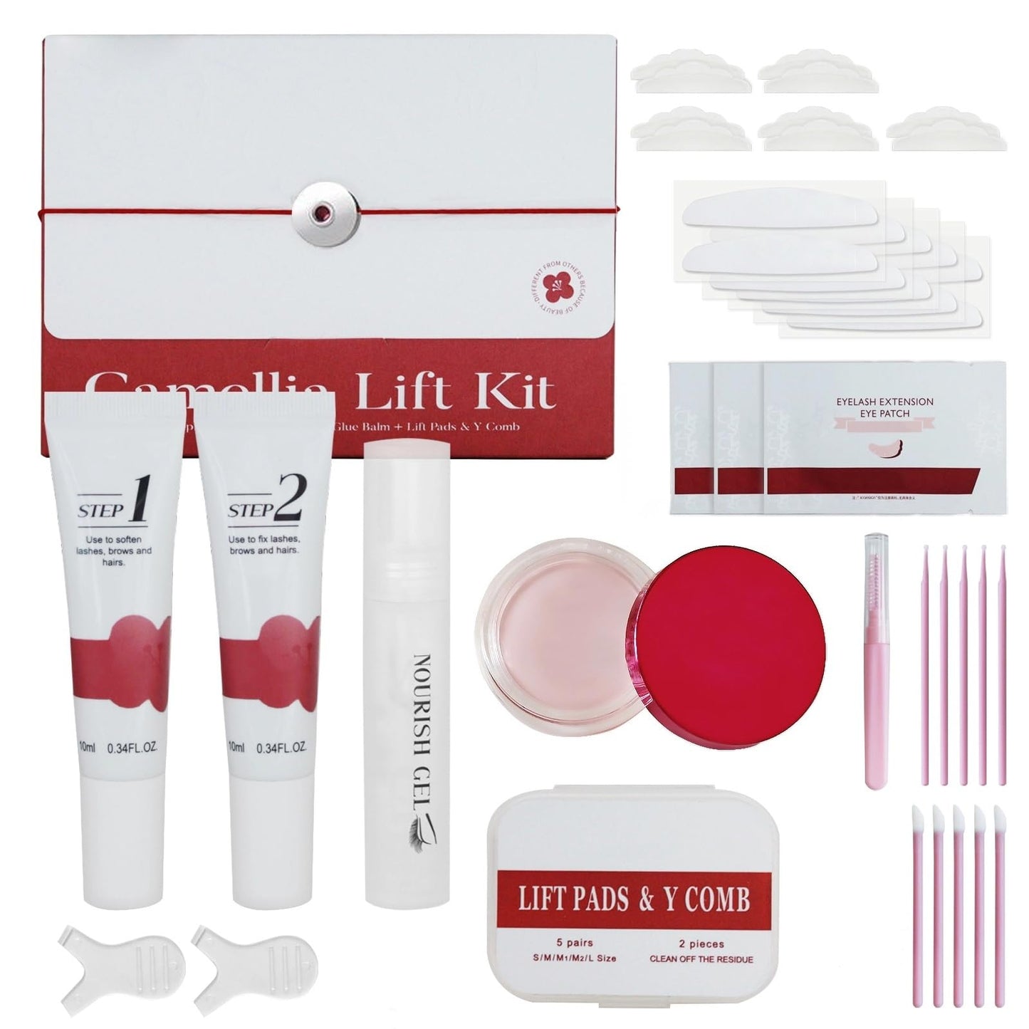 Lash Lift Kit, 2026 Upgraded Eyelash Perm Kit with Lasting Curling, Perming, Lifting & Natural Look, Semi-Permanent Salon Grade DIY Curling Perming Wave, Easy for Beginner & Professional
