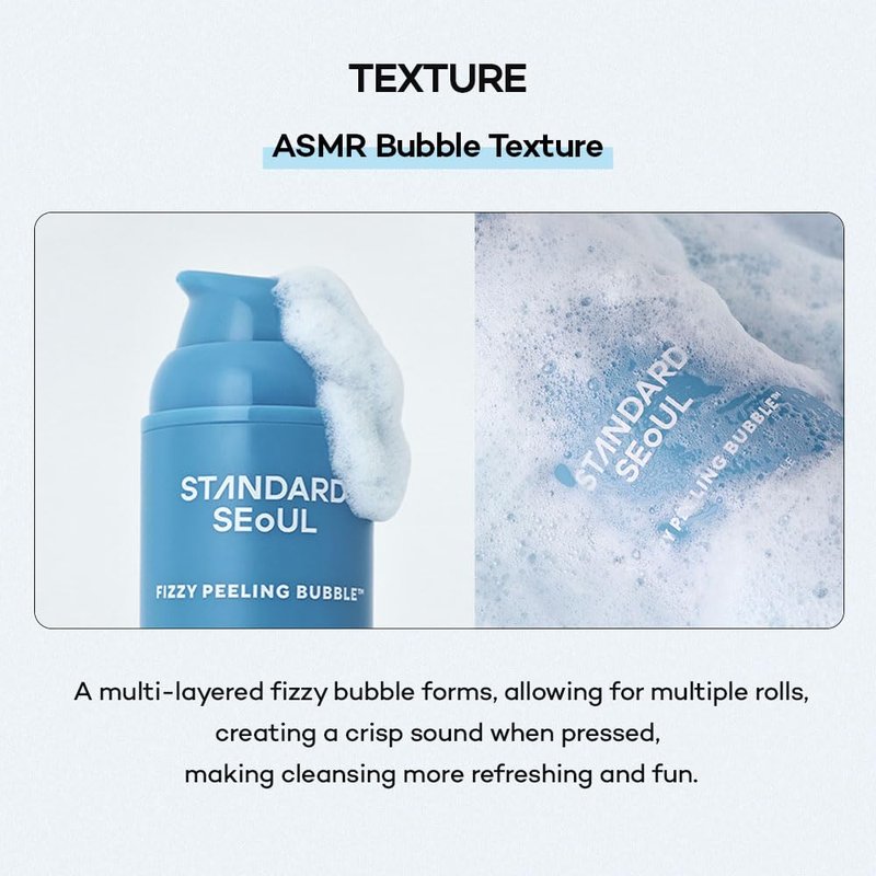 Deep Clean Bubble Cleanser - Gel-to-Foam Exfoliating Face Wash with AHA, PHA & LHA | 50ml for Sensitive Skin