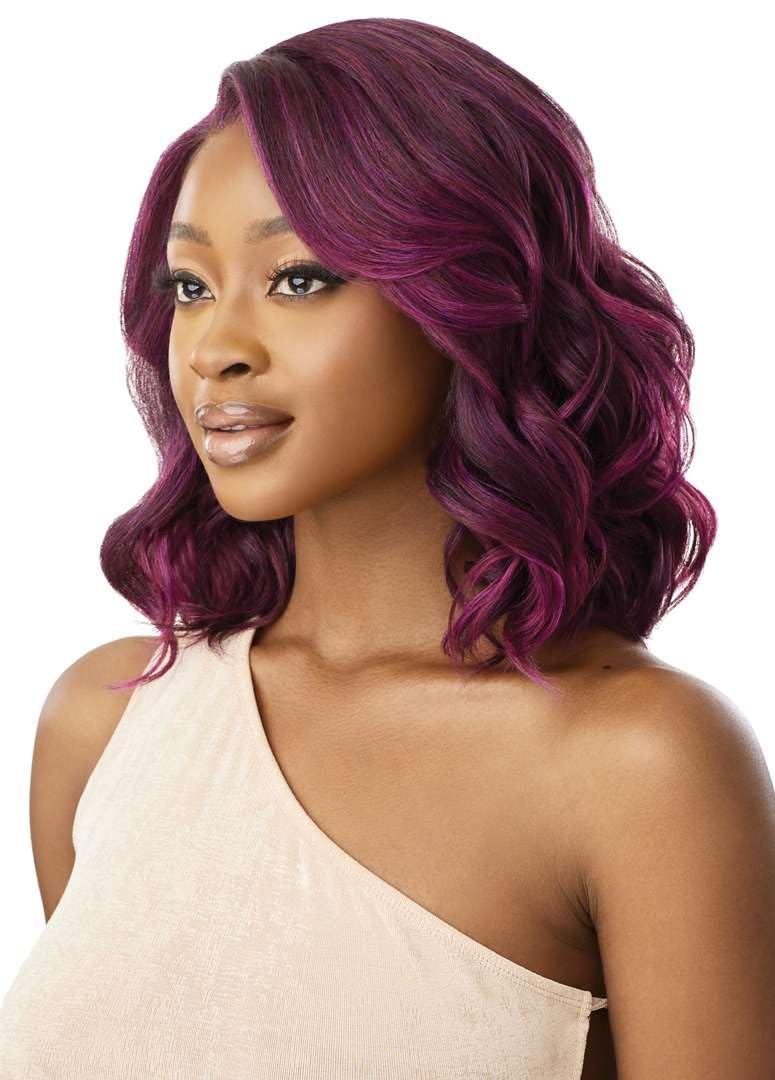 Outre Lace Front Wig - Melted Hairline - Judi (OFF BLACK 1B)