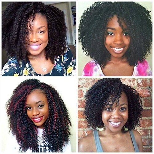 Brazilian Curly Bundles - Kinky Curly Virgin Human Hair | 50g/Bundle for Quick Weave