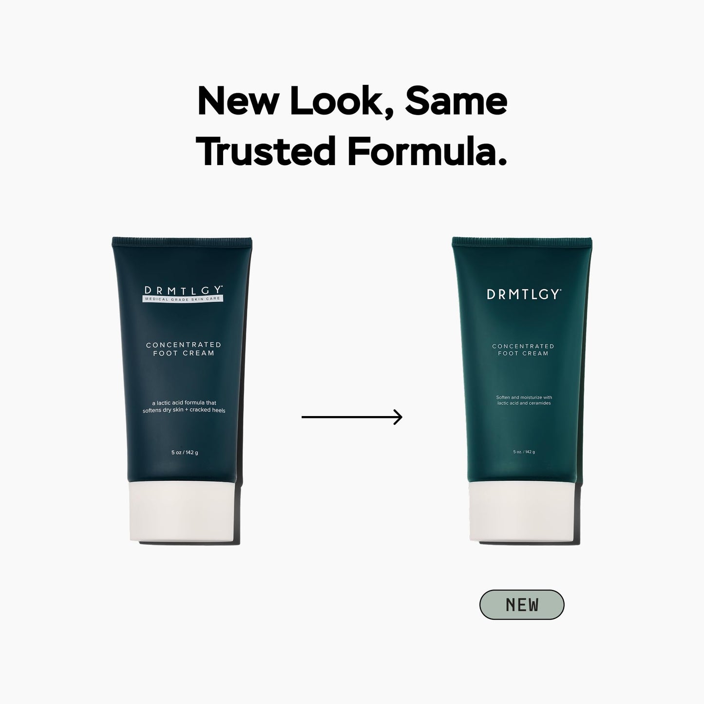 DRMTLGY Concentrated Foot Cream | Dry Cracked Feet & Heel Repair