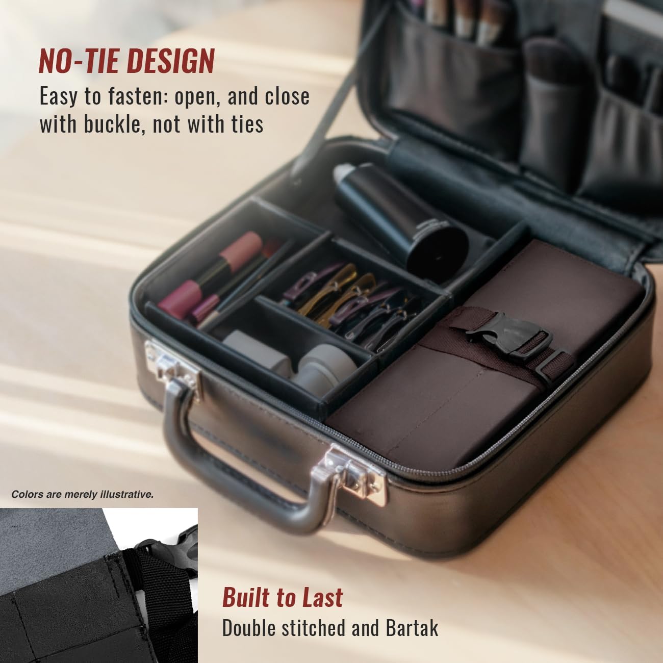 Leather Apron & Tool Holder for Hair Stylists | Durable, Professional Design