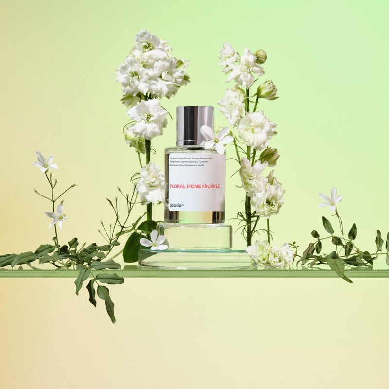 Dossier - Floral Honeysuckle - Eau de Parfum - Inspired by Bloom - Long-Lasting Fragrance - Feminine - 1.7 fl oz (50ml)