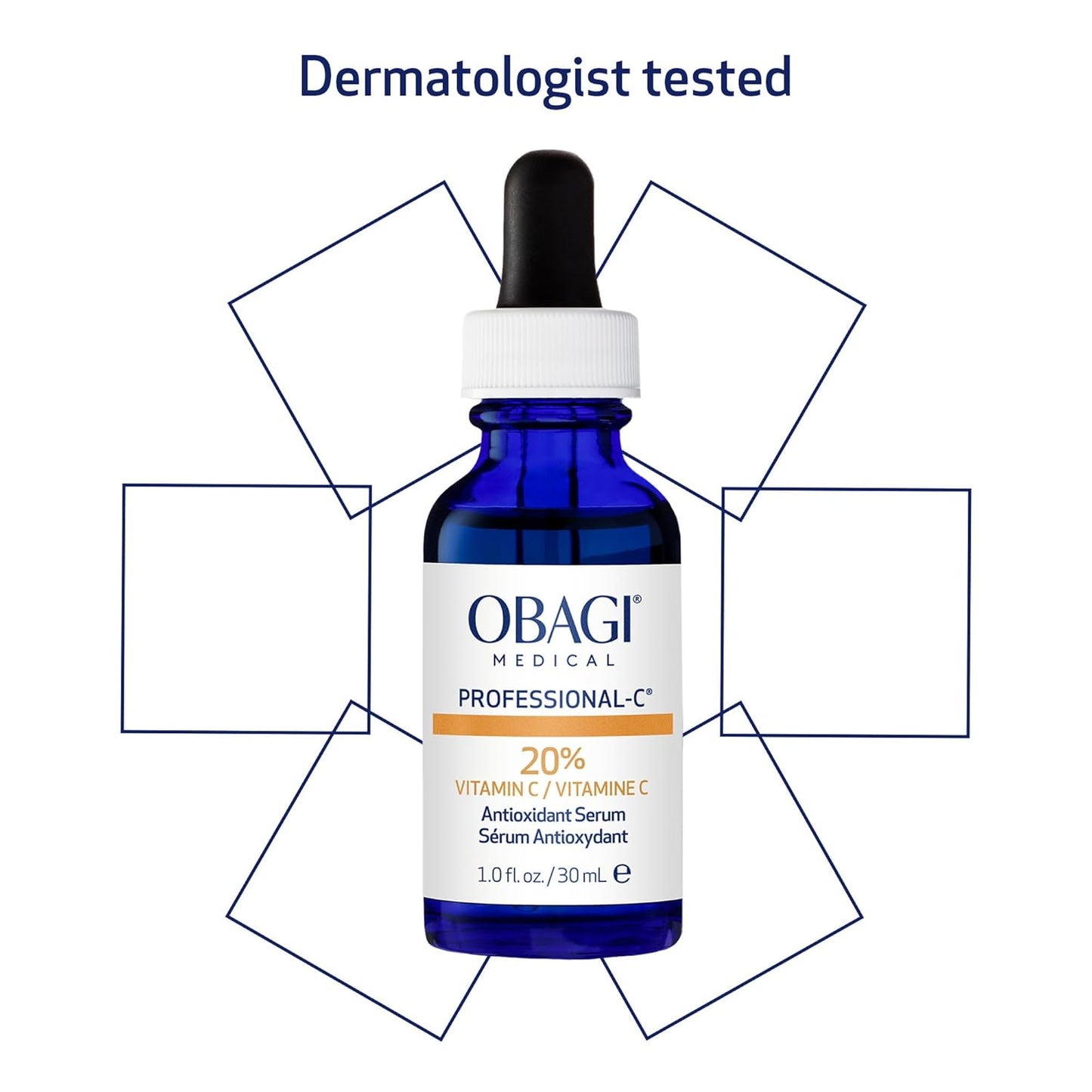 Obagi Medical Vitamin C Serum - Brightening Anti-Aging Formula for Sensitive Skin | 1 oz