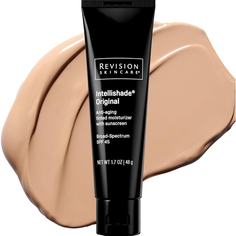 Revision Skincare Intellishade® Original SPF 45 - Anti-Aging Tinted Sunscreen for Face | Hydrating Daily Moisturizer, 1.7 oz
