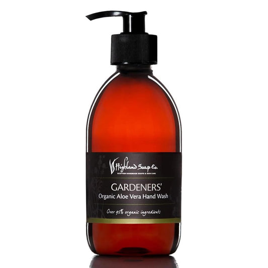 Organic Aloe Vera Hand Wash - Gentle Moisturizing Formula for Gardeners | 10oz Bottle