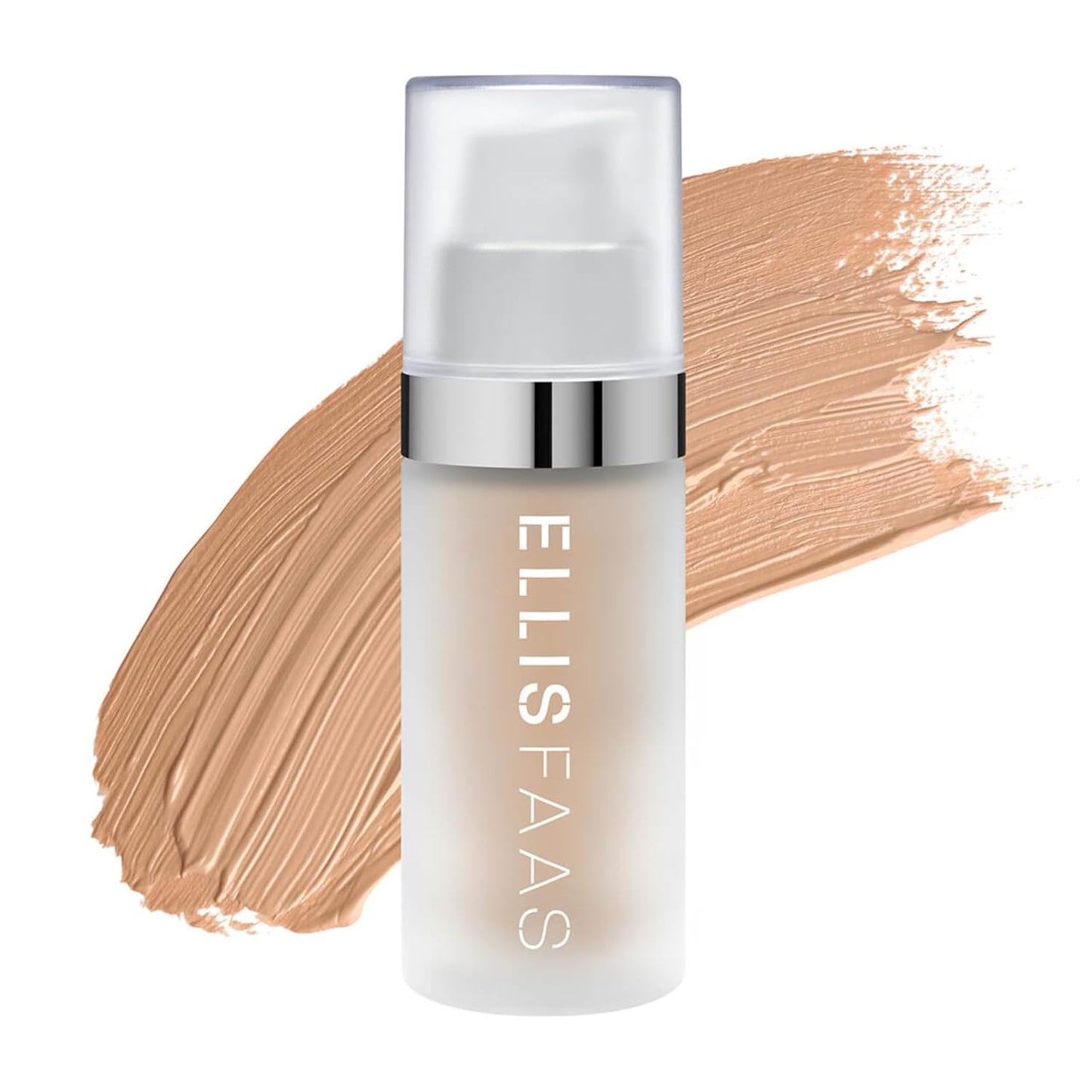 Ellis Faas Skin Veil Foundation - Moisturizing Creamy Texture, Blurs Fine Lines & Wrinkles | Buildable Coverage in Light/Medium Warm Pink (S103L)