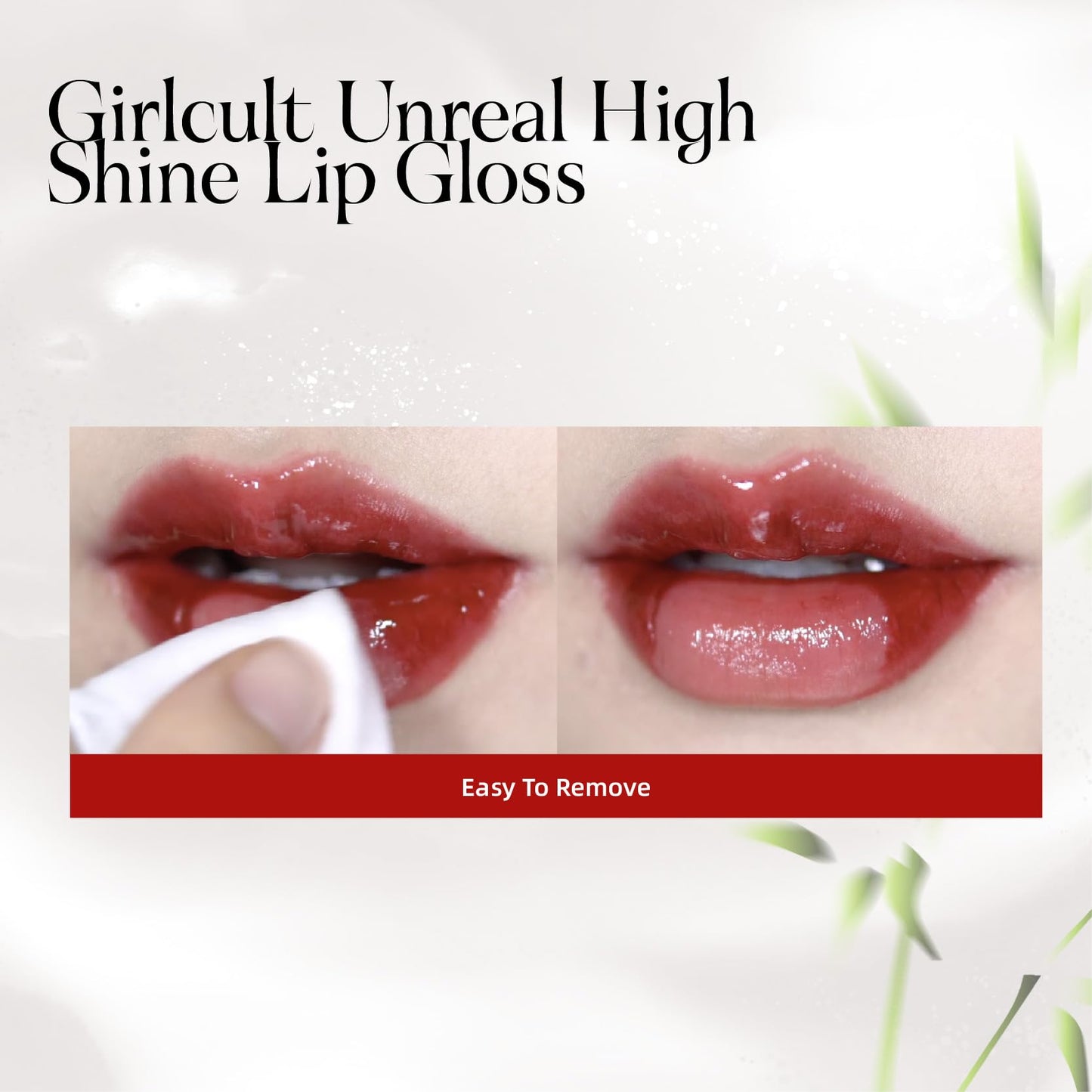 GIRLCULT Glass Shine Lip Gloss – Non-Sticky Hydrating Lip Gloss with High-Shine Finish, Lightweight Moisturizing Formula, Buildable Sheer Color for Plump Lips (J79)