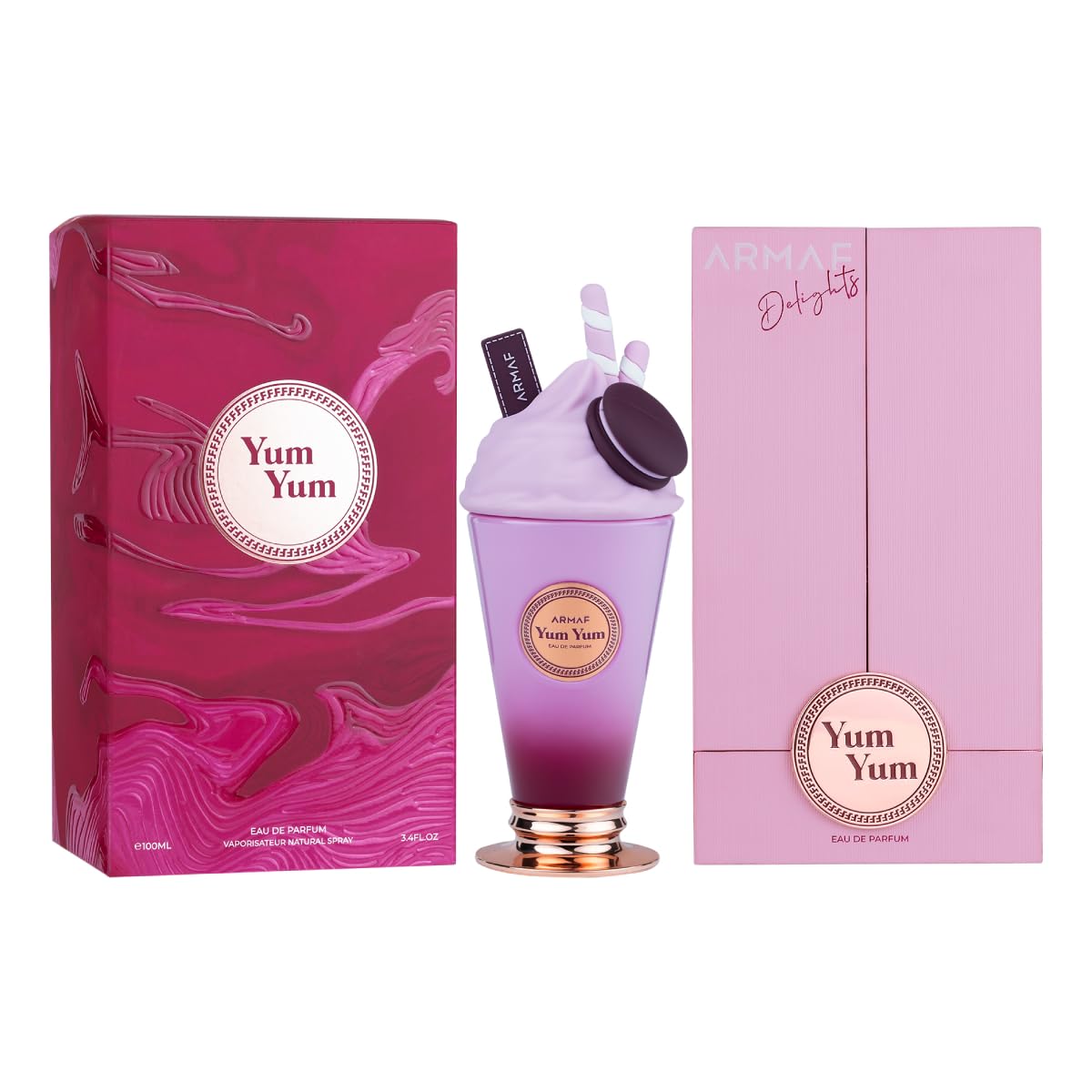Armaf Delights Yum Yum Eau de Parfum for Women - 3.4 oz | Floral & Fruity Fragrance