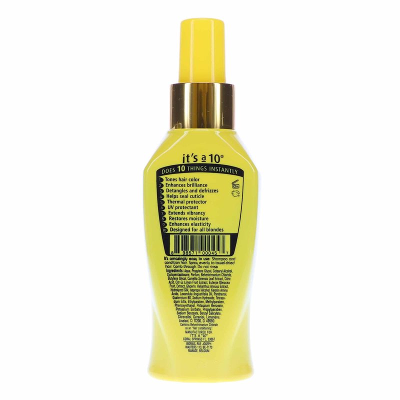 It's A 10 Miracle Leave-In For Blondes 4 Oz