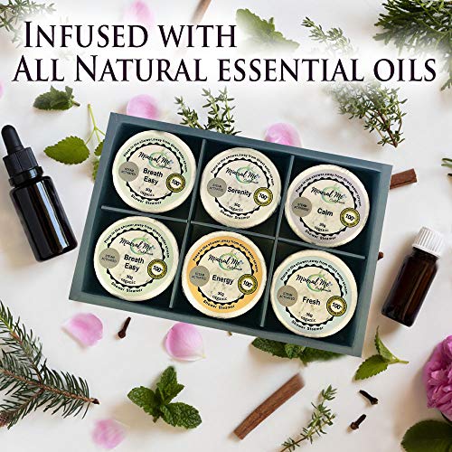 Shower Steamers Aromatherapy - Organic Natural Shower Bombs Vapor Tablets, Aromatherapy for Home Spa, Relaxing Self Care Gift for Men, Women, Stocking Stuffers, Christmas Gifts for Him, Her, Coworker