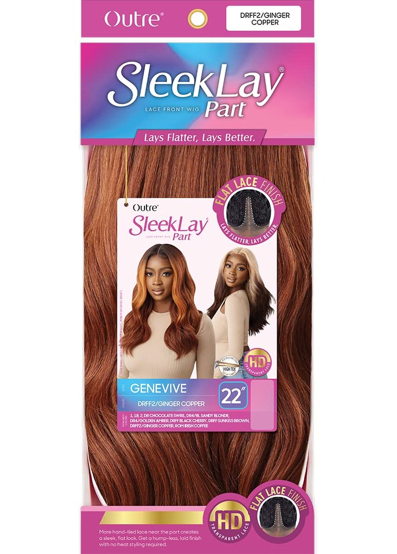 Outre SleekLay Part HD Lace Front Wig GENEVIVE (1B)